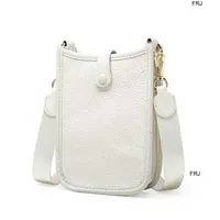 Birkin Totes Bag Bags Designer Evelyn Bags Leather Messenger 2023 New Small H Mini Niche Design Phone A88A HA