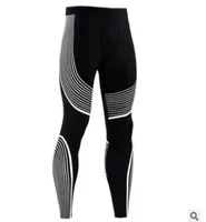 Fashion Mens Gym Compression Leggings Sport Training Pants Men Running Tights Trousers Men Sportswear Dry Fit Jogging Pants With S6843439