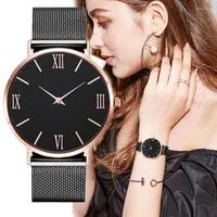 Wristwatches Women Watch Luxury Fashion Gold Sliver Mesh Female Clock Ladies Quartz Wrist Relogio Feminino Zegarek