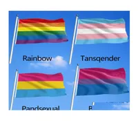 Banner Flags Gay Flag 90X150Cm Rainbow Things Pride Bisexual Lesbian Pansexual Lgbt Drop Delivery Home Garden Festive Party Homefa3964596