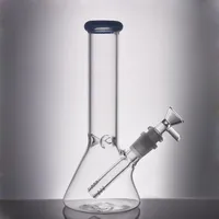 Manufacture Hookah Glass Beaker Bong Bubbler Smoking Water Pipes Ice Catcher Thick Material for Smoking Piece with 14mm Joint Tobacco Bowl Cheapest