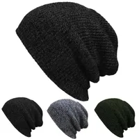 2021 Fashion Design Unisex Baby Knit Baggy Beanie Winter Autumn Hat Outdoor Skiing Sport Slouchy Chic Knitted Cap245W