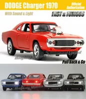 132 Scale Diecast Alloy Metal Luxury Sports Car Model For DODGE Charger 1970 For FASTFURIOUS Collection Model Toys Car2135350