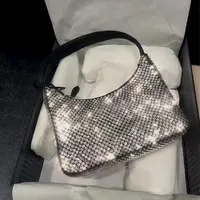 Top quality Diamond handbag Canvas Hobo bag shoulder bags for women Chest pack fashion lady presbyopic purse handbags whole Di284Q
