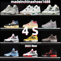 2023 أحذية في الهواء الطلق J4 4S TN كرة السلة للجنسين الأحذية الرجعية رجل Heigth Style Og Street Trend Sport Atsickid Envorption Hight Classic متنوع