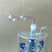 The new pink pot Wholesale Glass bongs Oil Burner Glass Water Pipes Oil Rigs Smoking Free
