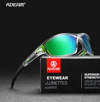 Sunglasses KDEAM Trendy 2022 TR90 Polarized Goggles Men Shades Sun Glasses Women UV400 Sports Cycle Gafas De Sol Drop3993399