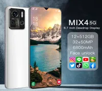 New Version phone Mix4 Ultra 5G 67 Inch Smartphone 6800mAh Unlock Global Version 24MP48MP 12GB512GB Mobile Phones9410672