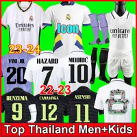 22 23 24 Benzema Icon Real Madrids Soccer Courseys Special Remake Retro Football Shirt Vini Jr Alaba Hazard
