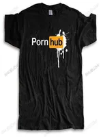 Tee Shirt Store porn hub splat t shirts Men Custom Short Sleeve Boyfriend039s Men039s Cheap man summer cotton teeshirt short4388076