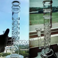 15.7inchs BIG Glass Water Bongs Dab Rigs Hookahs Thick Glass Smoke Pipe Oil Recycler Bong With 18mm Bowl