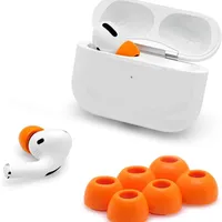 Para AirPods, accesorios de auriculares Bluetooth Pro 2 nuevas vainas de aire 3 AirPod Solid Silicone Cubierta de protección de manzana Caja de carga inalámbrica a prueba de amortiguadores