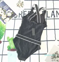 Bikini de maillot de bain en une seule pièce Black Bikini Push Up Bollage avec lettres de maillot de bain maillot de bain maillot de bain 61