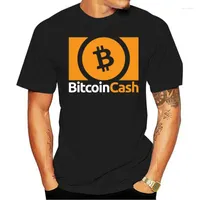 قميص القمصان من الرجال 2023 نقدي BCH Cryptocurrency شعار TEE