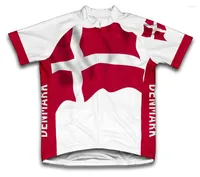 Racing Jackets 2023 DENMARK Men' Cycling Jersey Custom Road Mountain Race Jacket Clothes
