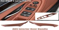 Inner Door ABS Armrest Handle Panel Pull Trim Cover LHD For BMW 5 series F10 F11 520i 528i 525d 535i BlackBeige 514172258583367314