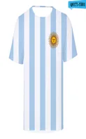 Argentina National Flag 3D Tshirt Men Women Cotton Tshirt 3D Print Argentine Flag BoyGirl T Shirt Fashion Streetwear7957853