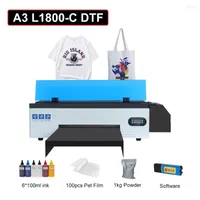 Printer A3 T-Shirt Printing Machine For Impressora L1800 DTF Heat Transfer PET Film Direct Print With Oven