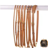 Bag strap 100% genuine leather tote handbag designer shoulder messenger belt oxidation cow accessory parts J0510258M