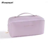 Cosmetic Bags Travel Portable Organizer Ladies Makeup Large-Capacity Bag Women Waterproof Leather Storage Case