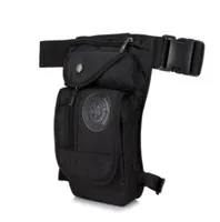 Men Hip Hop Leg Bag Waterproof Nylon Leg Fanny Pack Male Moto Biker Waist Bags Multifunctional Tactics Belt Bag Travel Pocket3000124