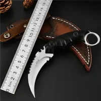 440C Steel knife blades folding pocket fixed blade knives hunting knife survival EDC karambits utility claw knife outdoor tactical256E