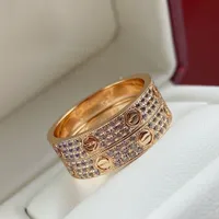 LOVE ring for woman designer for man diamond Gold plated 18K mozzarella T0P quality highest counter quality fashion classic style jewelry exquisite gift 014
