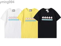 Designer men's T-shirts sports hip-hop new short-sleeved fashion breathable T-shirt unisex couples with letter pattern printing. QY4I