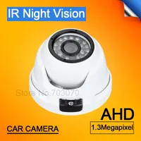 Car Rear View Cameras Cameras& Parking Sensors 1.3MP 2.0MP 120 Degree Wide Angle Vehicle AHD Camera HD Night Vision Indoor IR Backup For Bus