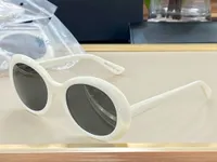 Óculos de sol redondos ovais de marfim para homens homens surf óculos Sonnenbrille Sun Glasses Shades UV400 Eyewear WTH Box