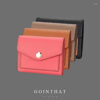 Wallets Mini Wallet Women Luxury Genuine Leather Coin Bag Hasp Short Woman Ladies Holder Clutch Carteira Feminina