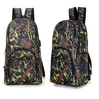 2020 out door outdoor bags camouflage travel backpack computer bag Oxford Brake chain middle school student bag many colors X236B