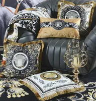 cuscinetto decorativo di lusso Super morbido Tasta di velluto a doppia faccia di stampa a doppia faccia di divano cuscino cuscinetto 45*45 cm o 30*50 cm Decorazione per la casa