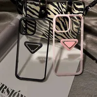 Transparent Phone Case Luxury Designer Classic Letter Fashion Shockproof Phones Cases High Quality For iPhone 14 13 11 12 pro max 7 8 X XS yucheng06