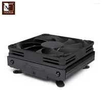 Computer Coolings Noctua NH-L9i-17xx Chromax.black Thin CPU Cooler ITX Small Case Down Pressure Air-cooled Radiator For 12th Generation