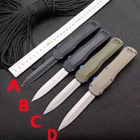 Bench BM 3400 Double Action Tactical Automatic Knife 3300 3310 3350 940 535 485 Hunting Self Defense Pocket Knives UT85 UT88 Comba296Z