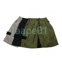 Designer Heren Shorts Solid Color Casual Loose Capris Summer Fashion Strandbroek Shorts 3 kleuren Aziatische maat M-2xl