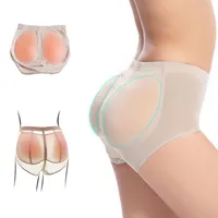 New Buttocks Push Up Woman Elastic Silicone Hip and Butt Pads Fake Ass Body Shaping Ladies Underwear Tightening Short Underpants Y2630