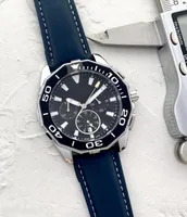 2023 AAA Herren Luxury Quartz Automatic Watch Marke Big Edelstahl Hülle Gummi-Gurt mit sechshandiger Multifunktions-Zifferblatt Bang Armbandwatchwatch