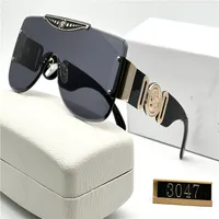 Designer Sunglasses For Women and Men New Model Eyewear Special UV 400 Protection Letters Leg Double Beam Big Frame Outdoor Brands Design Oversize Sunglasses 3047