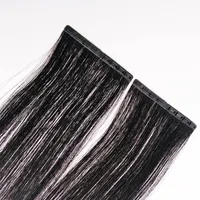 Snap Button Skin Weft Tape In Human Hair Extension Clip In Hair 14-24inch Easy To Wear And Disassemble New Product 20Pcs2439