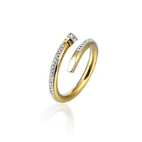with box designer men women un diamond Ring love ring cartiar Jewelry clou Pendant Screw Party Wedding Couple Gift Fashion Luxury 284A