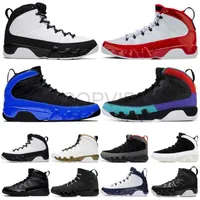 designer shoes New arrival 9 9s high top Basketball Shoes for Men OG space jam Black white Mens fashion outdoor breathable sneakers trainers sports shoes sandal