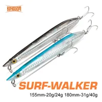 Baits Lures Kingdom Floating Sinking Fishing Lures 20g 31g 40g Pencil Artificial Plastic Hard Baits Wobblers For Pike Crankbait Winter 230321