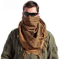 Fashion Face Masks Neck Gaiter Outdoor Unisex Army Military Tactical Arab Shemag Cotton Scarves Hunting Paintball Head Scarf Face Mesh Desert Bandanas Scarf 230322