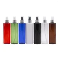 Storage Bottles 250ml 25pcs Red Refillable Empty Spray Perfume Bottle 250cc Fine Mist Plastic Container With Pump Atomizer
