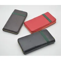 Designer men and women fashion long zipper clutch bag casual wallet265j