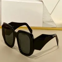 17w Black Grey Square Sunglasses Design 51mm Women Fashion Sun Glasses UV400 Protecton Eyewear with box2147