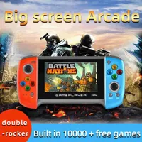 X18Plus Handheld Game Console 4.3 Inch Large Screen 8G Built-in 10 000 Games Super Core Player
