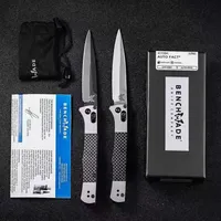 Benchmade 268 Camping Knife Italian Mafia 4170BK Multi-functional Folding Outdoor Knife Survival Safety Defense Pocket Knives EDC 274s